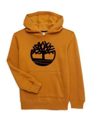 商品Timberland|Boy's Smith Logo Graphic Hoodie,价格¥75,第1张图片