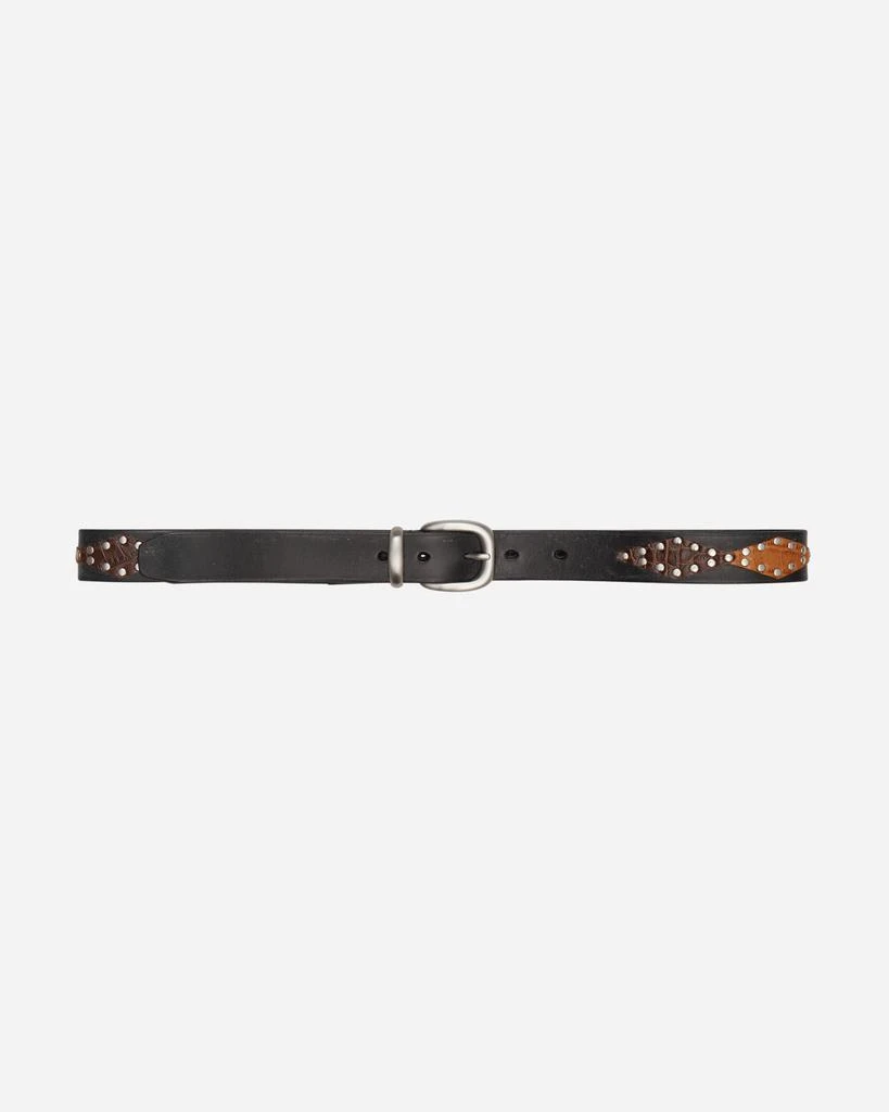 商品Our Legacy|Patched Bridle Leather Belt Black,价格¥1184,第2张图片详细描述