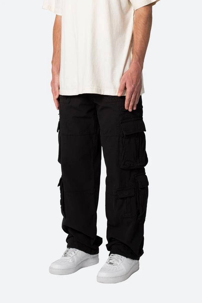 商品MNML|Military Cargo Pants - Black,价格¥650,第2张图片详细描述