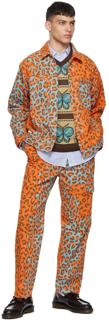 商品Awake NY|Orange Cotton Jacket,价格¥1075,第4张图片详细描述