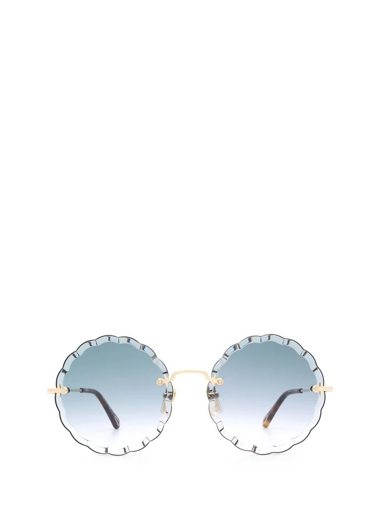 商品Chloé|Chloé CH0047S gold female sunglasses,价格¥2150,第1张图片