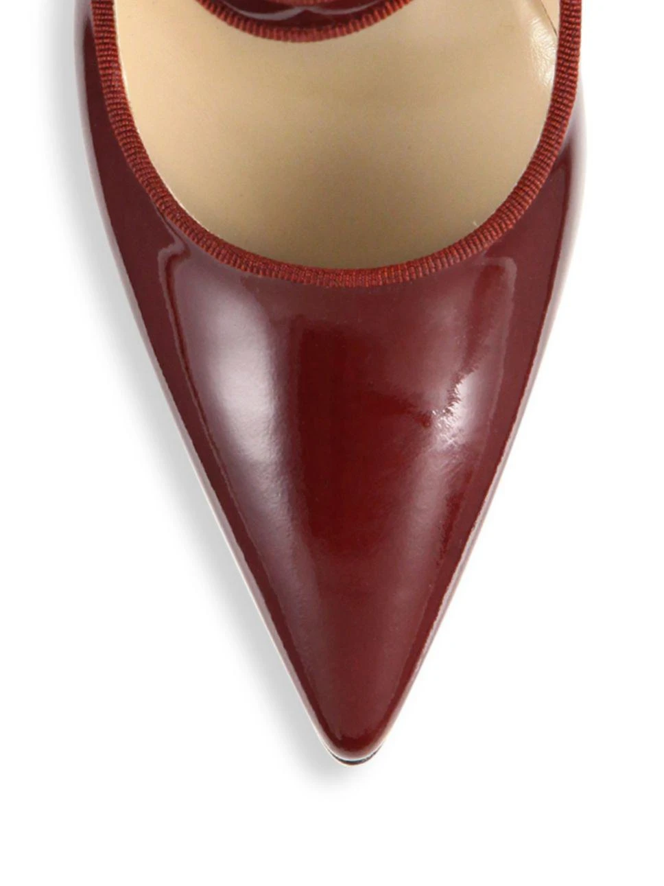 商品Manolo Blahnik|Campari 一字带尖头高跟鞋,价格¥2200,第3张图片详细描述