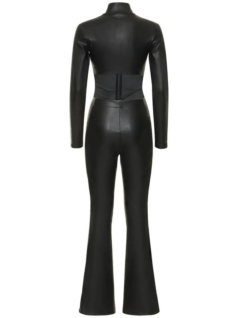 商品Wolford|Mighty 80s Faux Leather Jumpsuit,价格¥5625,第4张图片详细描述