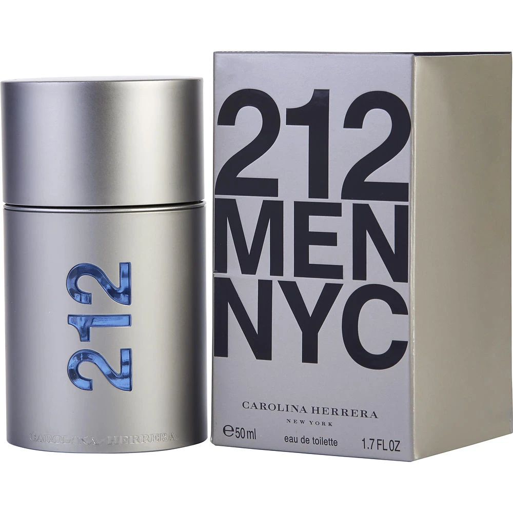 商品Carolina Herrera|CAROLINA HERRERA  赫芮亚 212男士淡香水 EDT 50ml,价格¥736,第1张图片