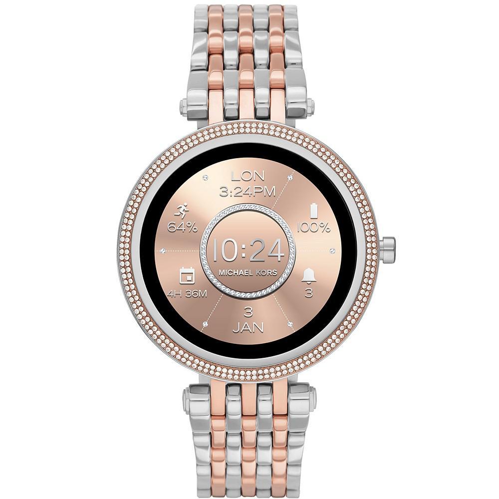 商品Michael Kors|Access Gen 5e Darci Two-Tone Stainless Steel Smartwatch 43mm,价格¥2606,第7张图片详细描述