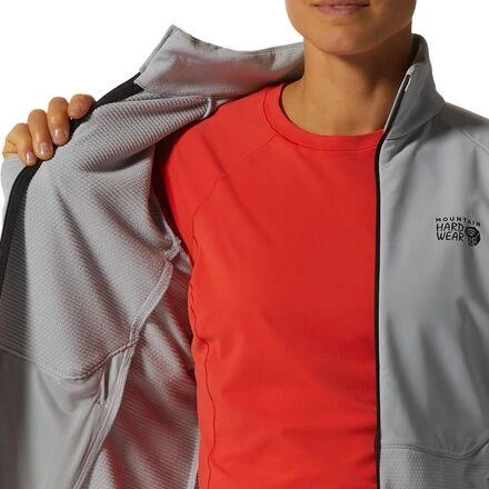 商品Mountain Hardwear|Stratus Range Full-Zip Jacket - Women's,价格¥289,第4张图片详细描述