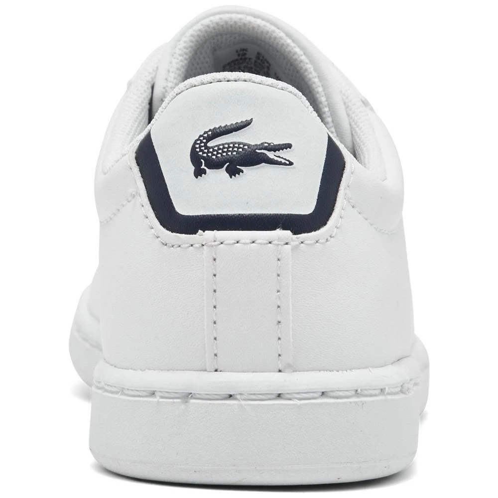 商品Lacoste|Little Kids Carnaby EVO Casual Sneakers from Finish Line,价格¥374,第3张图片详细描述