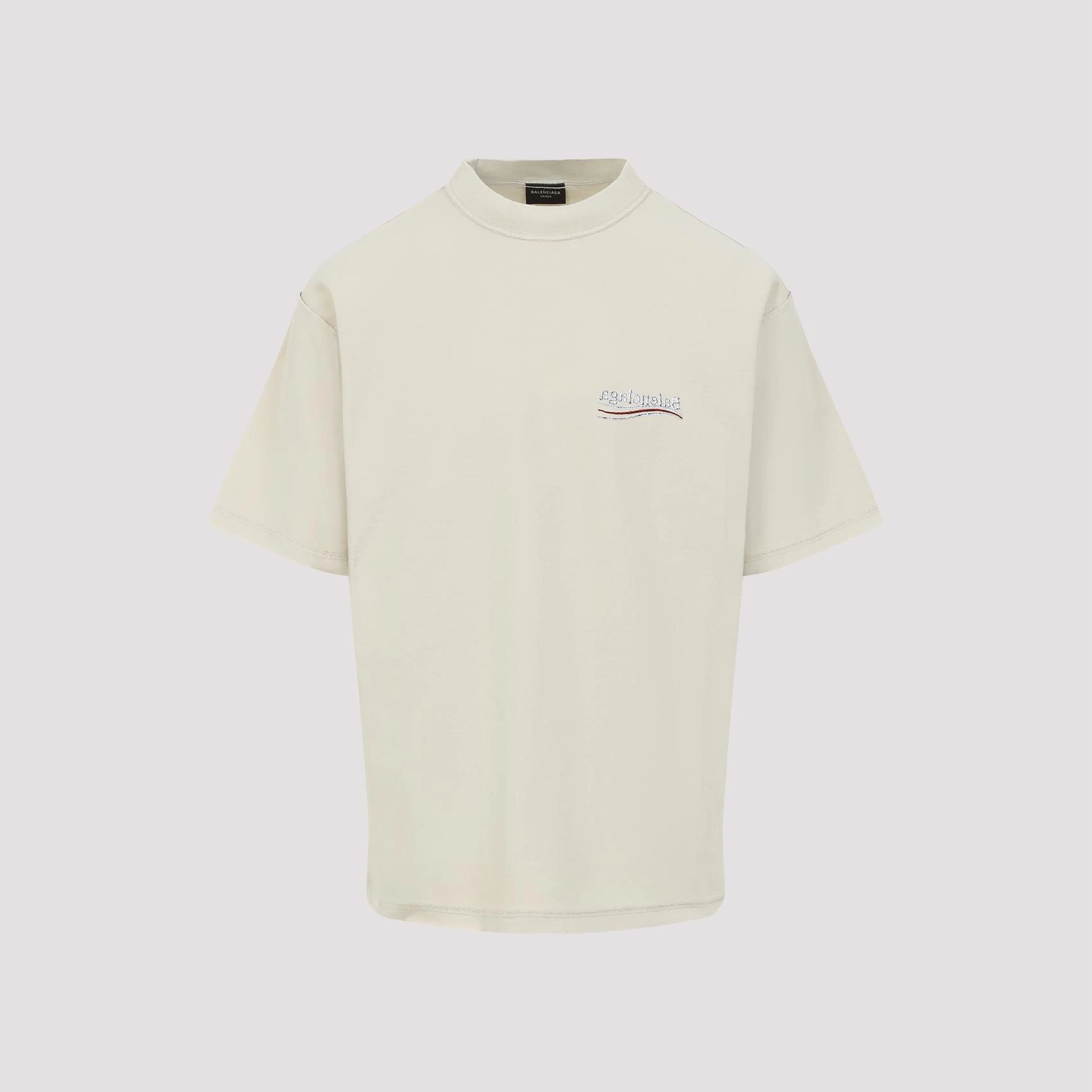 商品Balenciaga|Balenciaga 男士T恤 830247TSVF38573 灰色,价格¥5895,第1张图片