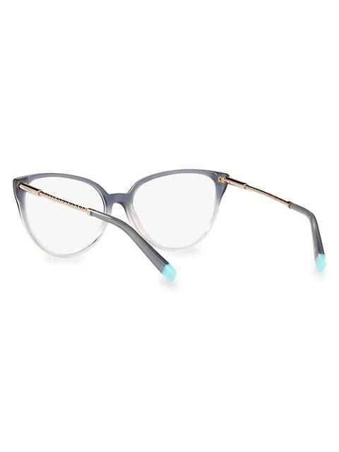 商品Tiffany & Co.|53MM Cat Eye Eyeglasses,价格¥2221,第7张图片详细描述