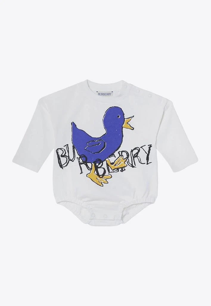 商品Burberry|Babies Graphic Print Onesie,价格¥1129,第1张图片