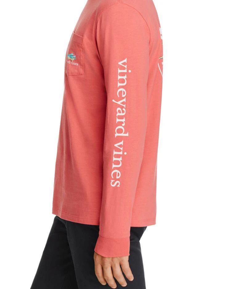 商品Vineyard Vines|Christmas Mahi Crewneck Long Sleeve Tee ,价格¥253,第2张图片详细描述