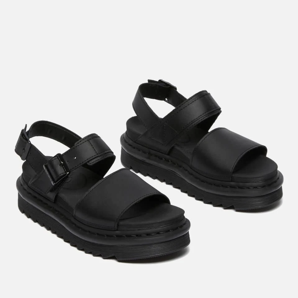 商品Dr. Martens|Voss 牛皮厚底宽带凉鞋,价格¥1072,第2张图片详细描述