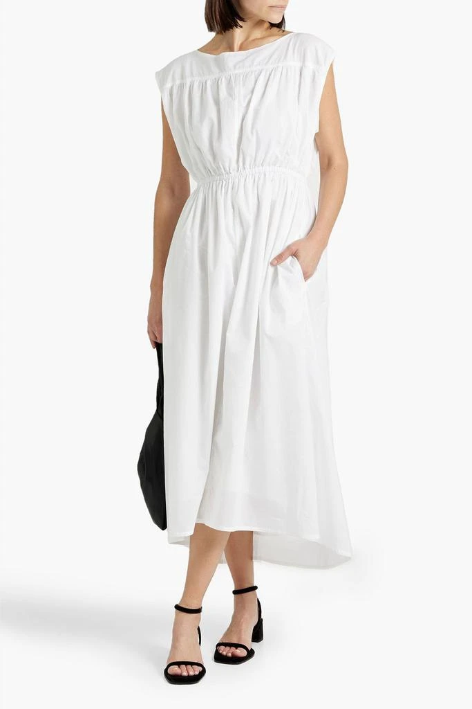商品Totême|Gathered cotton maxi dress,价格¥1987,第2张图片详细描述
