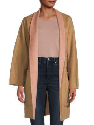 商品Vince|​Reversible Shawl Coat,价格¥2558,第1张图片