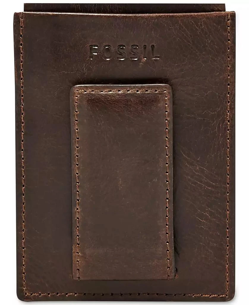 商品Fossil|Men's Leather Derrick RFID Card Case,价格¥368,第2张图片详细描述