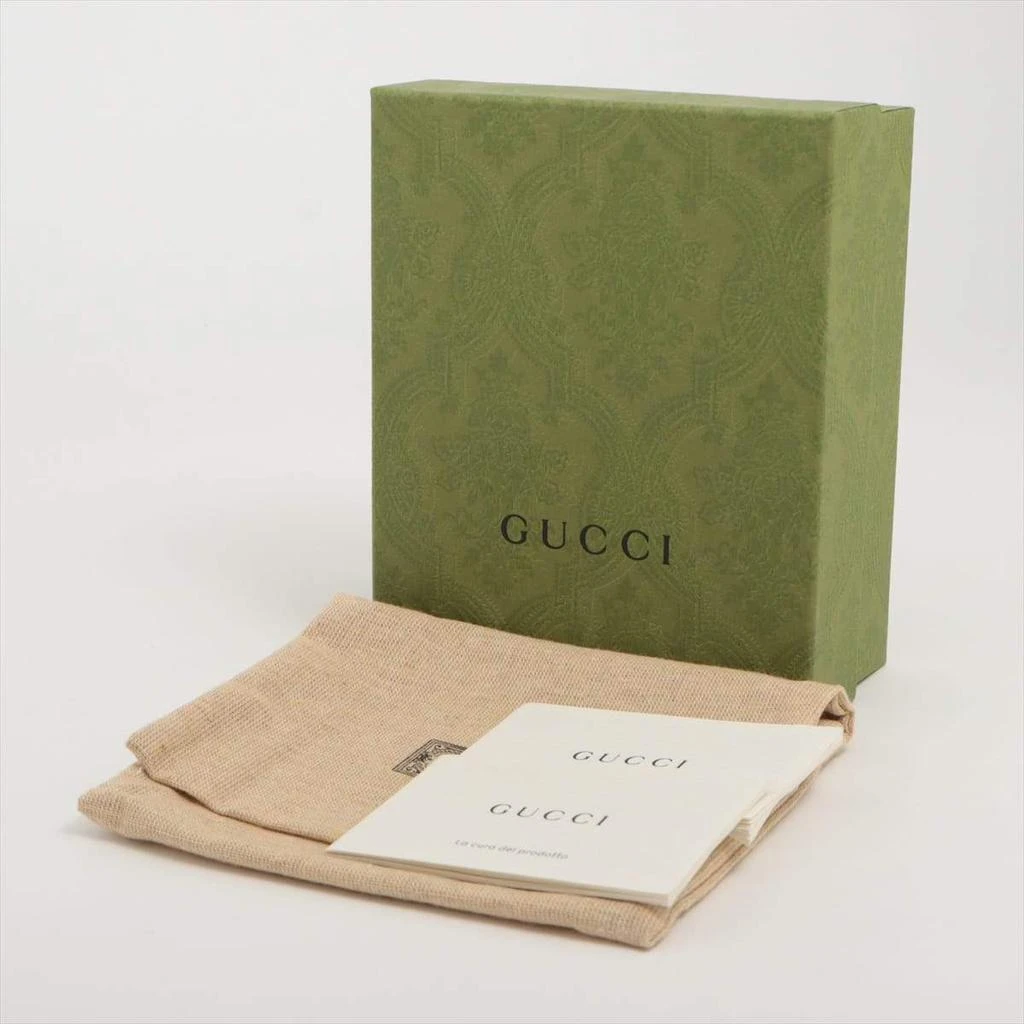 商品[二手商品] Gucci|Gucci GG embossed 657571 Leather Coin purse White,价格¥3650,第5张图片详细描述