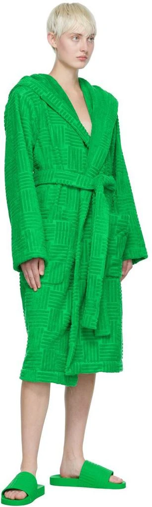 商品Bottega Veneta|绿色棉质浴袍,价格¥4793,第4张图片详细描述