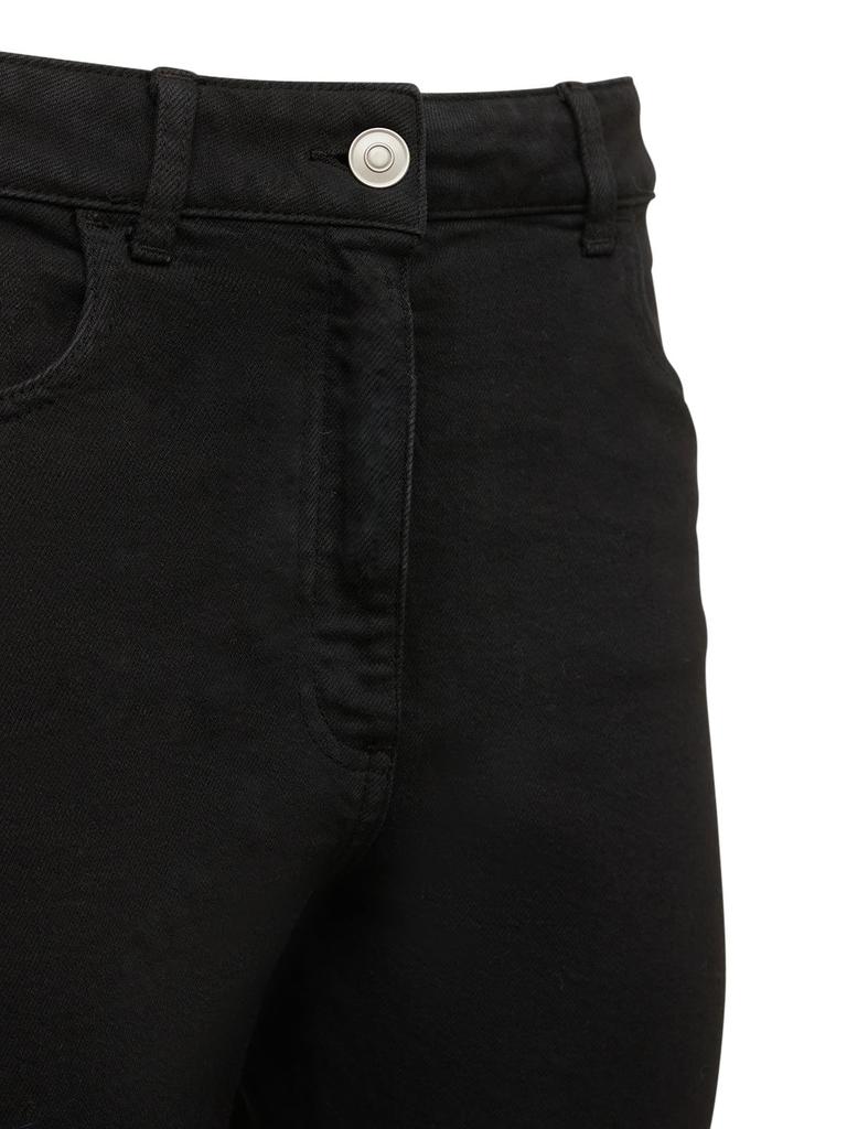 Mid Rise Straight Cotton Denim Jeans商品第3张图片规格展示