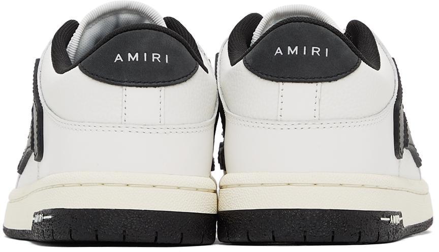 商品AMIRI|White & Black Skel Top Low Sneakers,价格¥3726,第6张图片详细描述