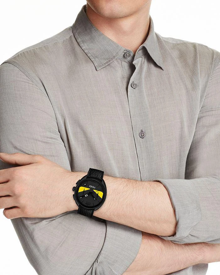 商品Fendi|Momento  Bugs Chronograph, 40mm,价格¥14949,第2张图片详细描述