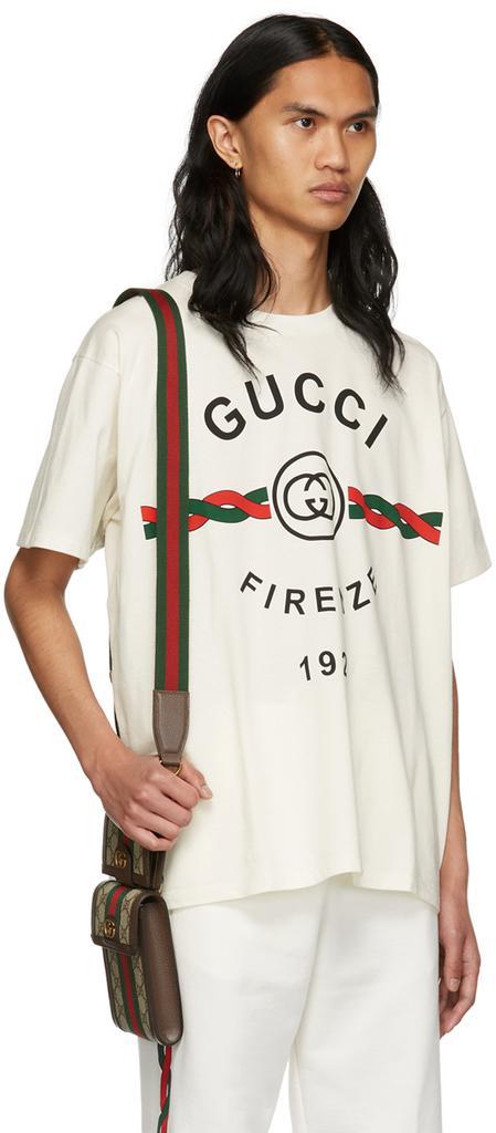 商品Gucci|Off-White 'Gucci Firenze 1921' T-Shirt,价格¥4235,第4张图片详细描述