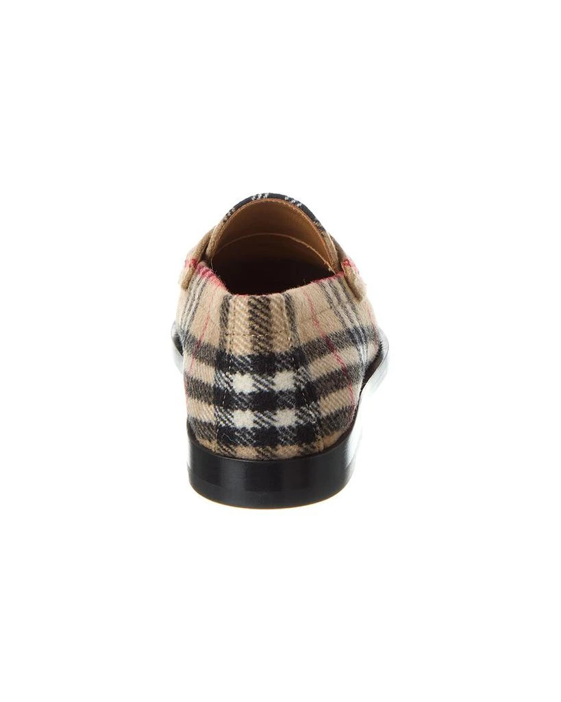 商品Burberry|Burberry Check Felt Wool Loafer,价格¥2828,第3张图片详细描述