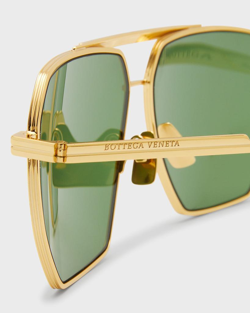 商品Bottega Veneta|Metal Aviator Sunglasses,价格¥3083,第6张图片详细描述