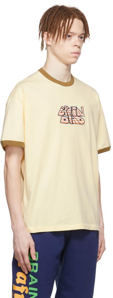 商品Brain Dead|Yellow Cotton T-Shirt,价格¥542,第4张图片详细描述