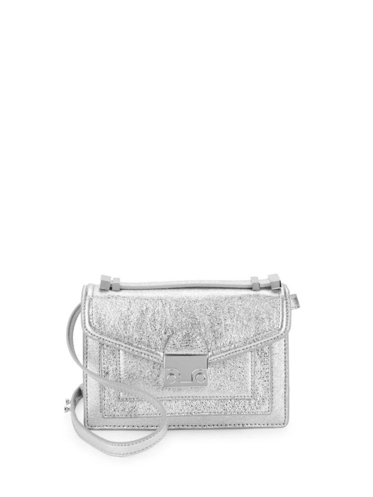 商品Loeffler Randall|迷你 Ride Metallic 斜挎包,价格¥1250,第1张图片