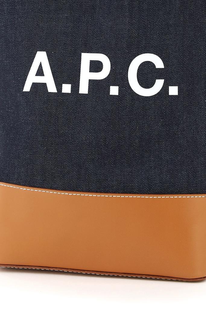 商品A.P.C.|AXEL SMALL DENIM TOTE BAG,价格¥1444,第5张图片详细描述