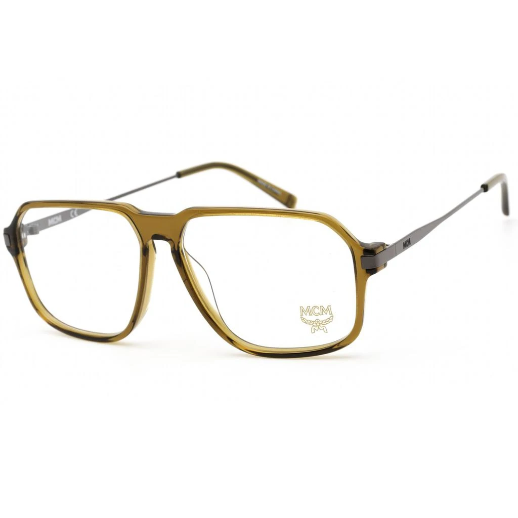 商品MCM|MCM Women's Eyeglasses - Clear Demo Lens Khaki Full Rim Square Frame | MCM2706 319,价格¥387,第1张图片