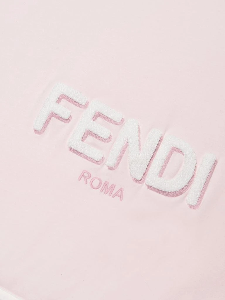 商品Fendi|Fendi Baby Girls Logo Blanket in Pink,价格¥2708,第3张图片详细描述