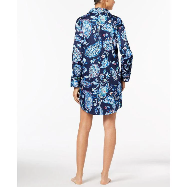 商品Ralph Lauren|Paisley-Print Sateen Sleepshirt,价格¥306,第2张图片详细描述