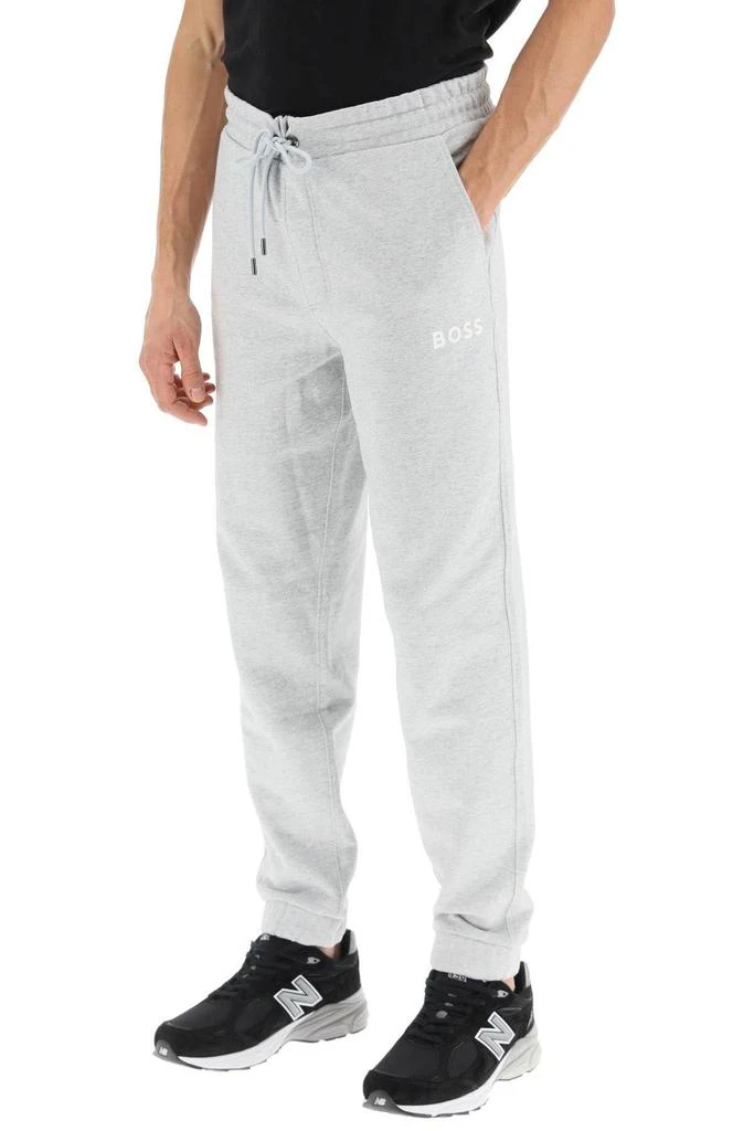 商品Hugo Boss|RUBBERIZED LOGO PRINT JOGGER PANTS,价格¥484,第4张图片详细描述