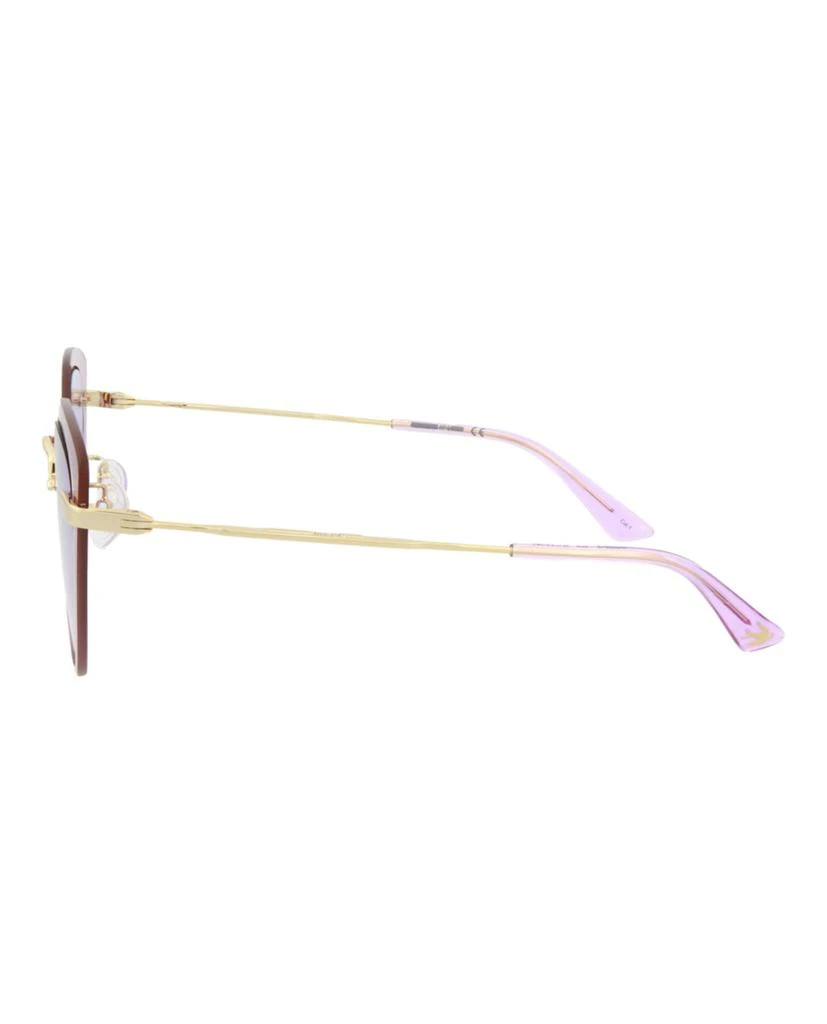 商品Alexander McQueen|Cat Eye-Frame Metal Sunglasses,价格¥442,第3张图片详细描述