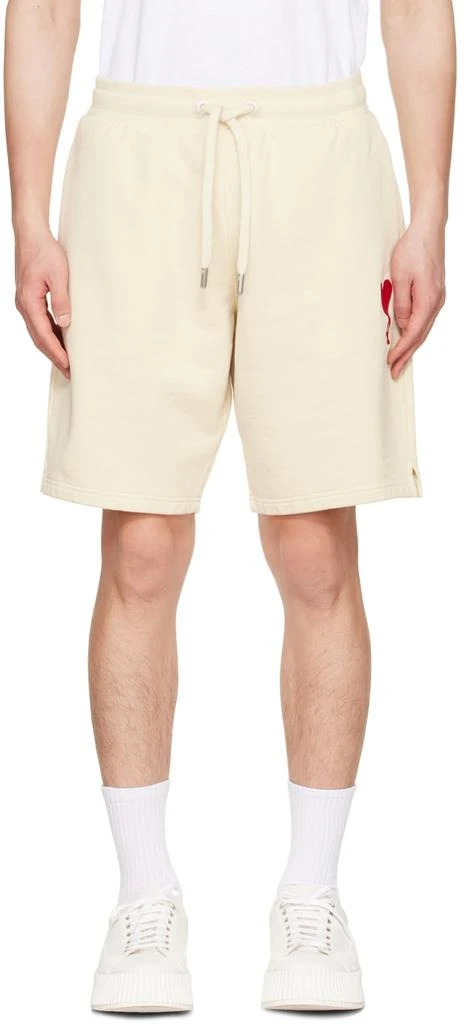 商品AMI|Off-White Ami de Cœur Track Shorts,价格¥879,第1张图片