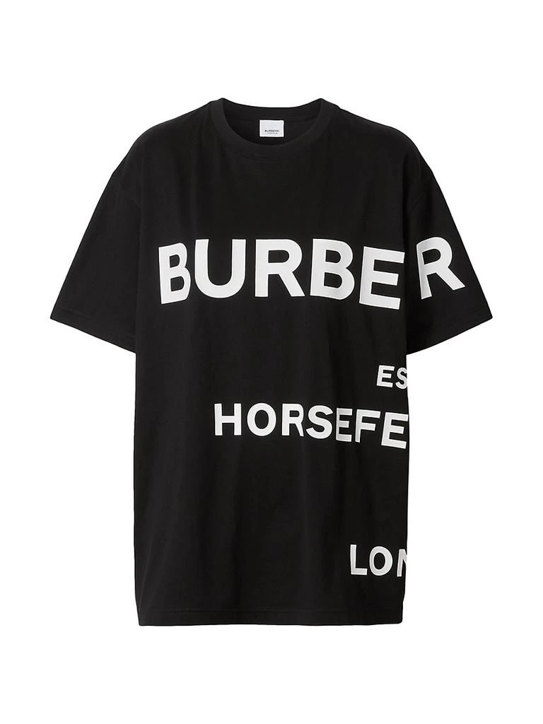 商品Burberry|Harlford Logo Boxy T-Shirt,价格¥3827,第1张图片