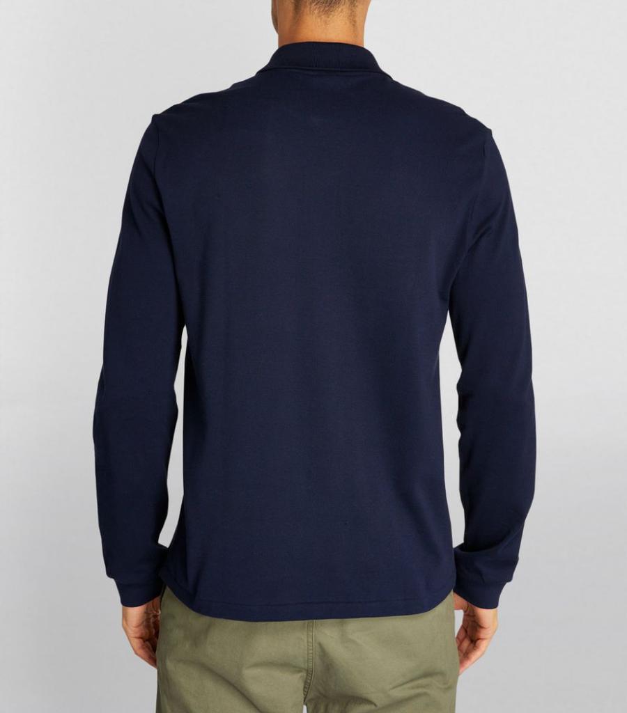 Long-Sleeved Polo Shirt商品第4张图片规格展示
