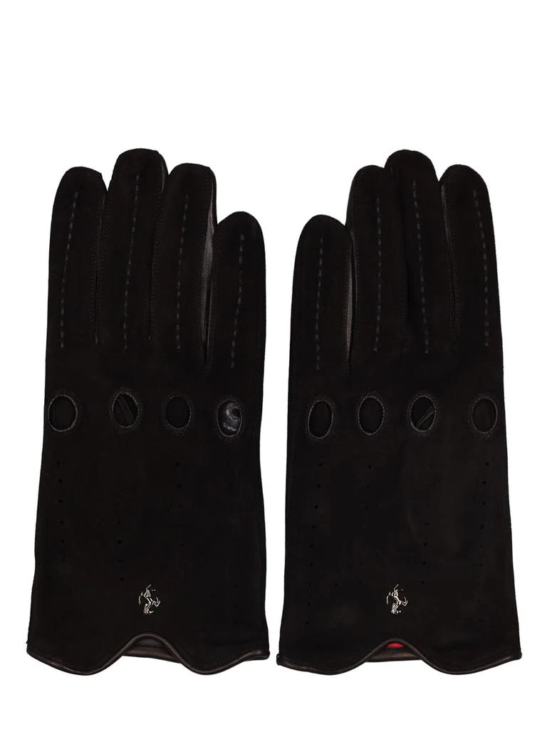 商品Ferrari|Suede & Napa Driving Gloves,价格¥1322,第1张图片