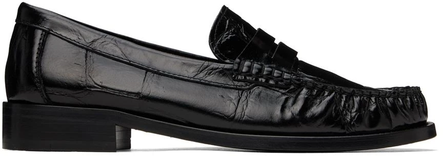 商品Paris Texas|Black Dylan 20 Loafers,价格¥3576,第1张图片