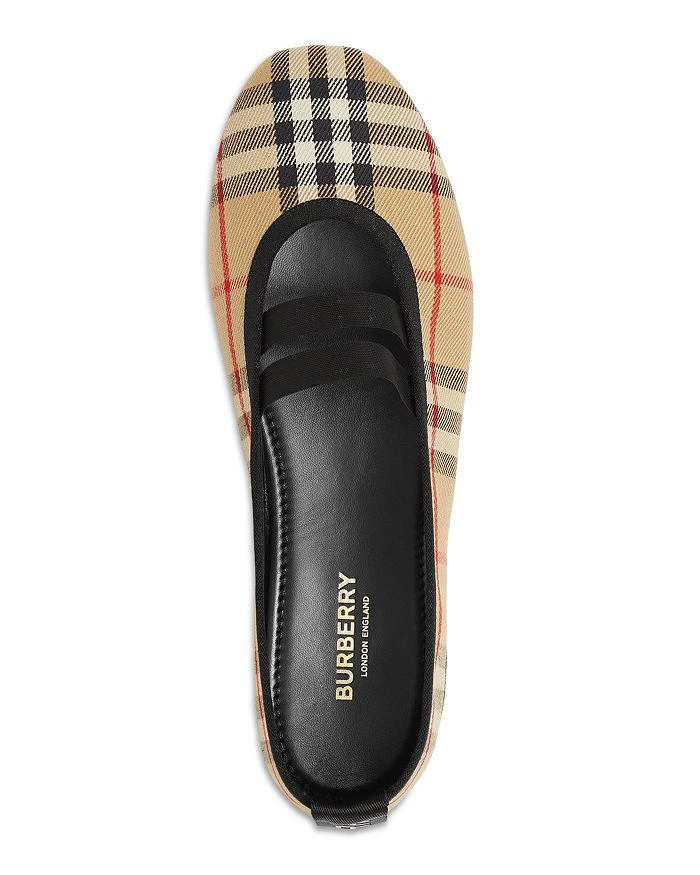 商品Burberry|Women's Grace Slip On Ballet Flats,价格¥2318,第2张图片详细描述