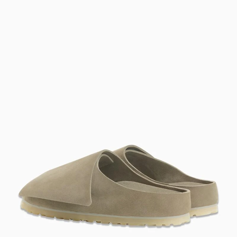 商品Birkenstock|The Los Feliz taupe suede slide,价格¥2660,第4张图片详细描述