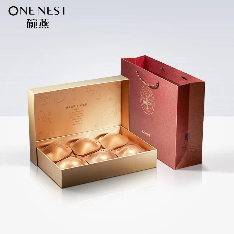 商品[国内直发] YAN PALACE|燕之屋荣耀款碗燕即食冰糖燕窝108g*6送礼礼品礼盒装,价格¥1551,第1张图片