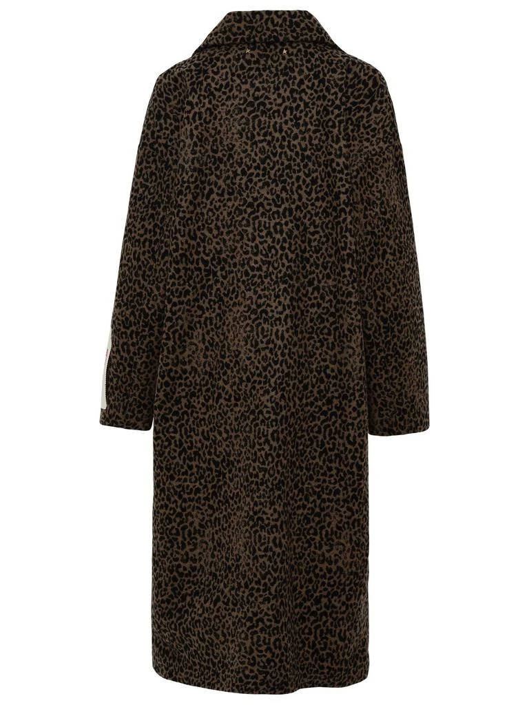 商品Golden Goose|Golden Goose Deluxe Brand Leopard Jacquard Coat,价格¥4760,第2张图片详细描述