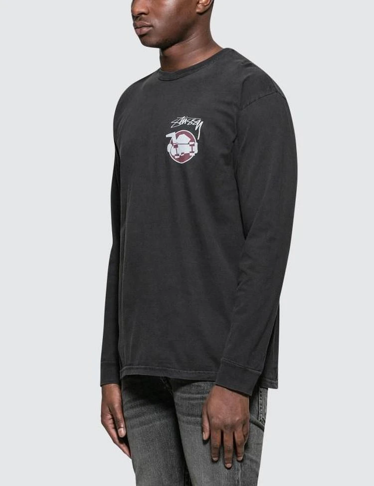 商品STUSSY|Skateman Pig. Dyed L/S T-Shirt,价格¥253,第2张图片详细描述