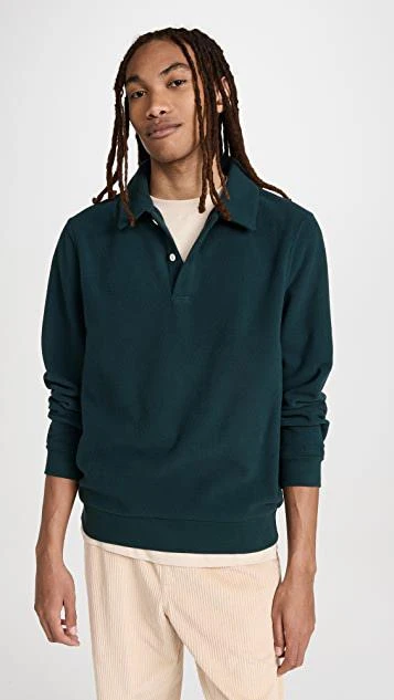 商品Madewell|Polar Fleece Club 马球衫,价格¥906,第1张图片