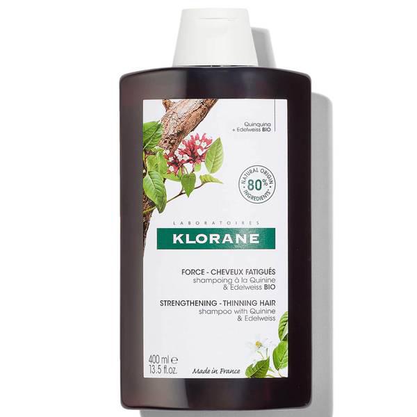 KLORANE Strengthening Shampoo with Quinine and Organic Edelweiss for Thinning Hair 400ml商品第1张图片规格展示