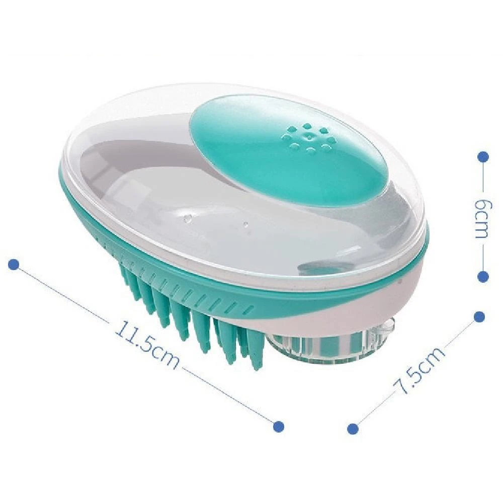 商品Pet Life|'Swasher' Shampoo Dispensing Massage and Bathing Brush,价格¥111,第3张图片详细描述