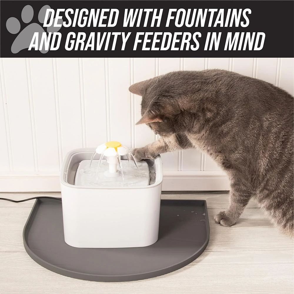 商品Leashboss|Fountain Pet Bowl Mat,价格¥157,第2张图片详细描述