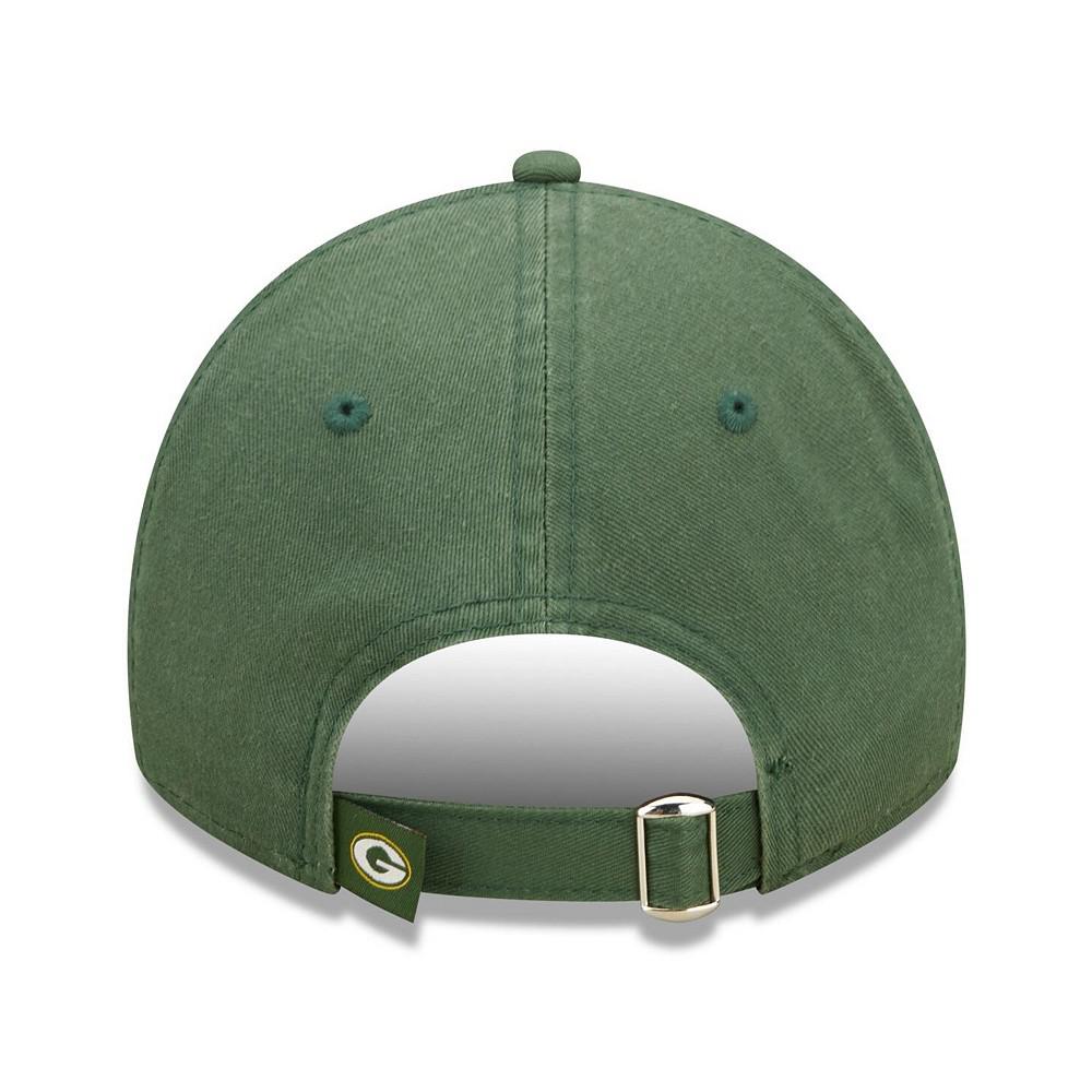 Women's Green Green Bay Packers 2022 Sideline Adjustable 9TWENTY Hat商品第5张图片规格展示
